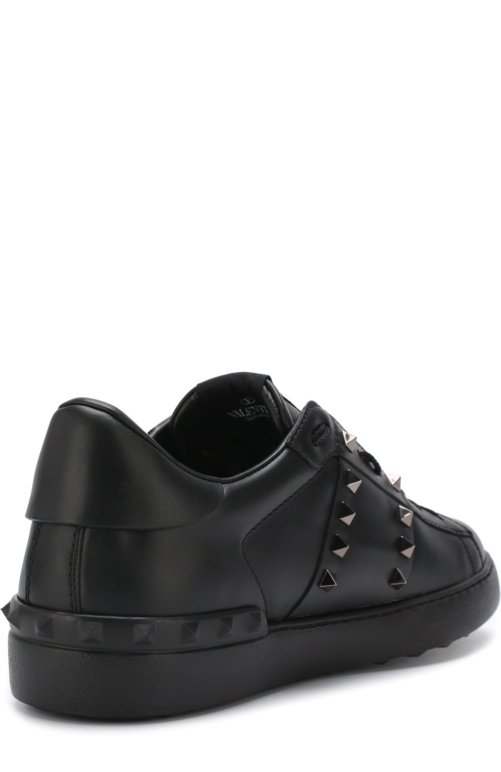 Кожаные кеды rockstud untitled VALENTINO, арт. QY2S0931/BXE, фото 4