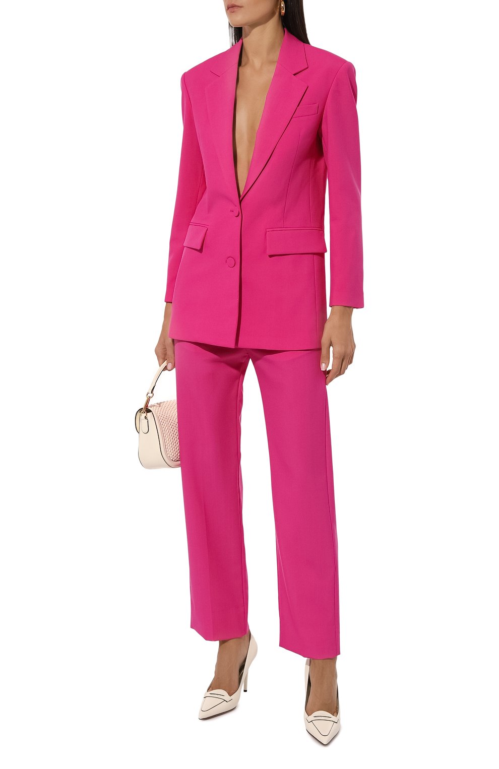 Шерстяные брюки VALENTINO, арт. 5B3RB5V074B, фото 2