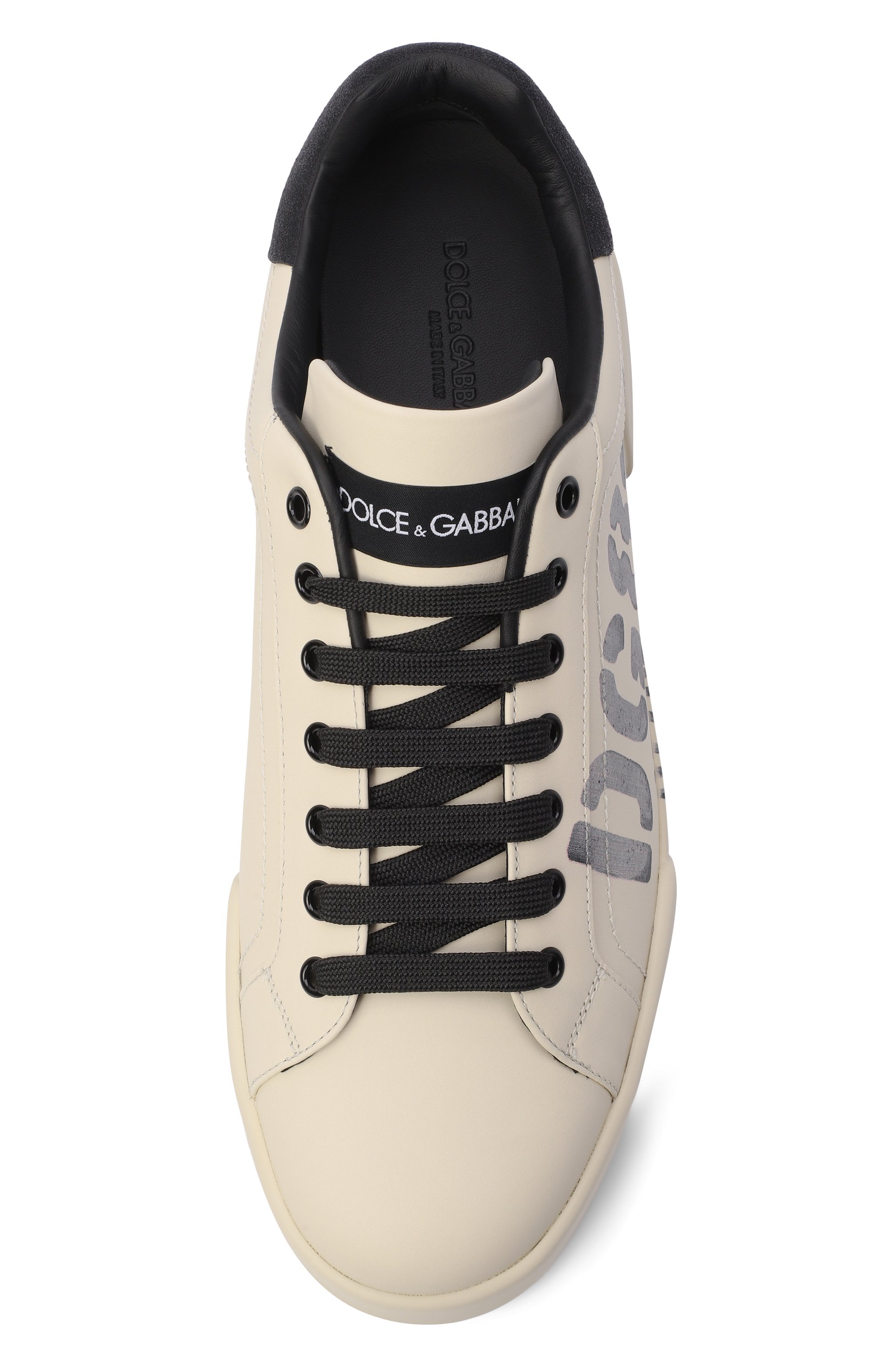 Кожаные кеды portofino DOLCE & GABBANA, арт. CS2398/A0175, фото 6