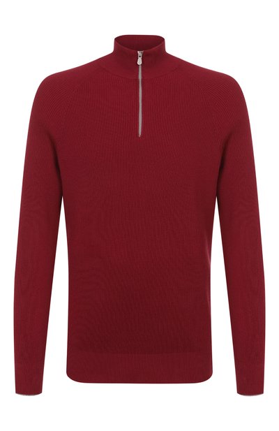 Хлопковый джемпер BRUNELLO CUCINELLI, арт. M29400104, фото 1