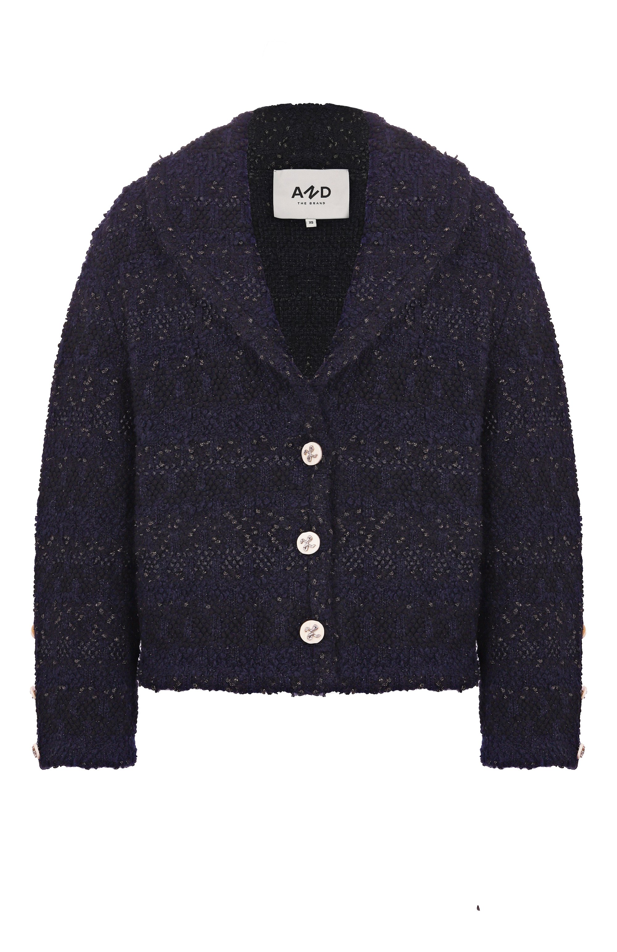 Жакет из хлопка и вискозы AND THE BRAND, арт. S25-JT025-1004-499, фото 1