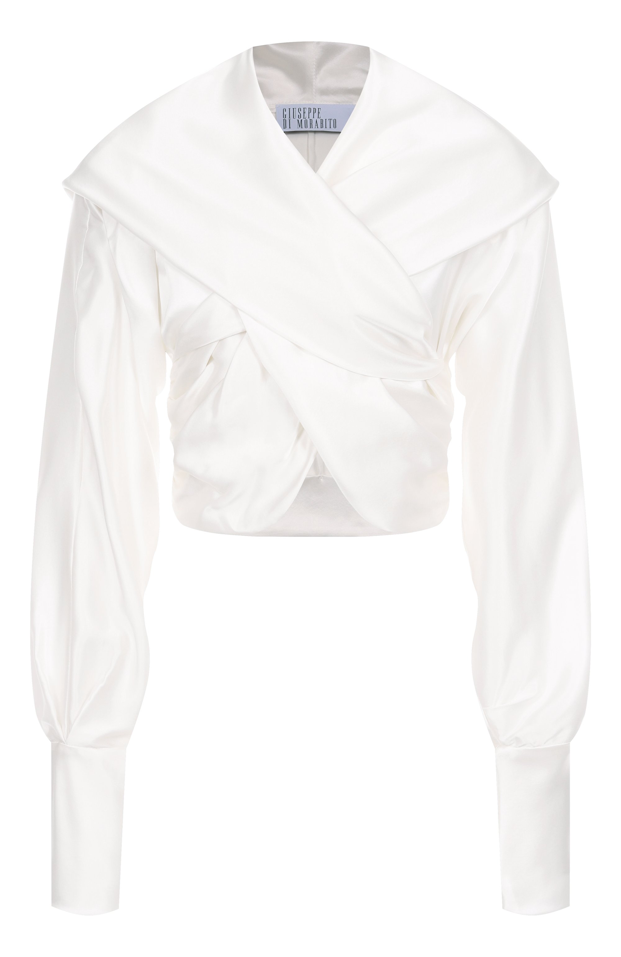 Атласная блузка GIUSEPPE DI MORABITO, арт. 04SST0312 04422, фото 1