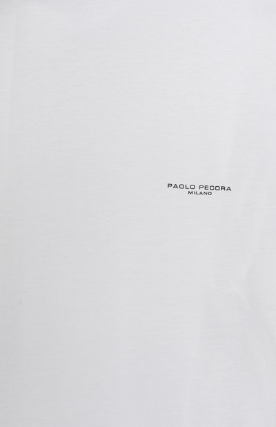 Футболка из хлопка и вискозы PAOLO PECORA MILANO, арт. PP4063/6-12, фото 3
