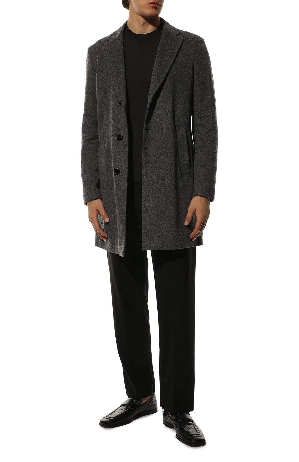 Шерстяное пальто BOSS, арт. 50479597, фото 2
