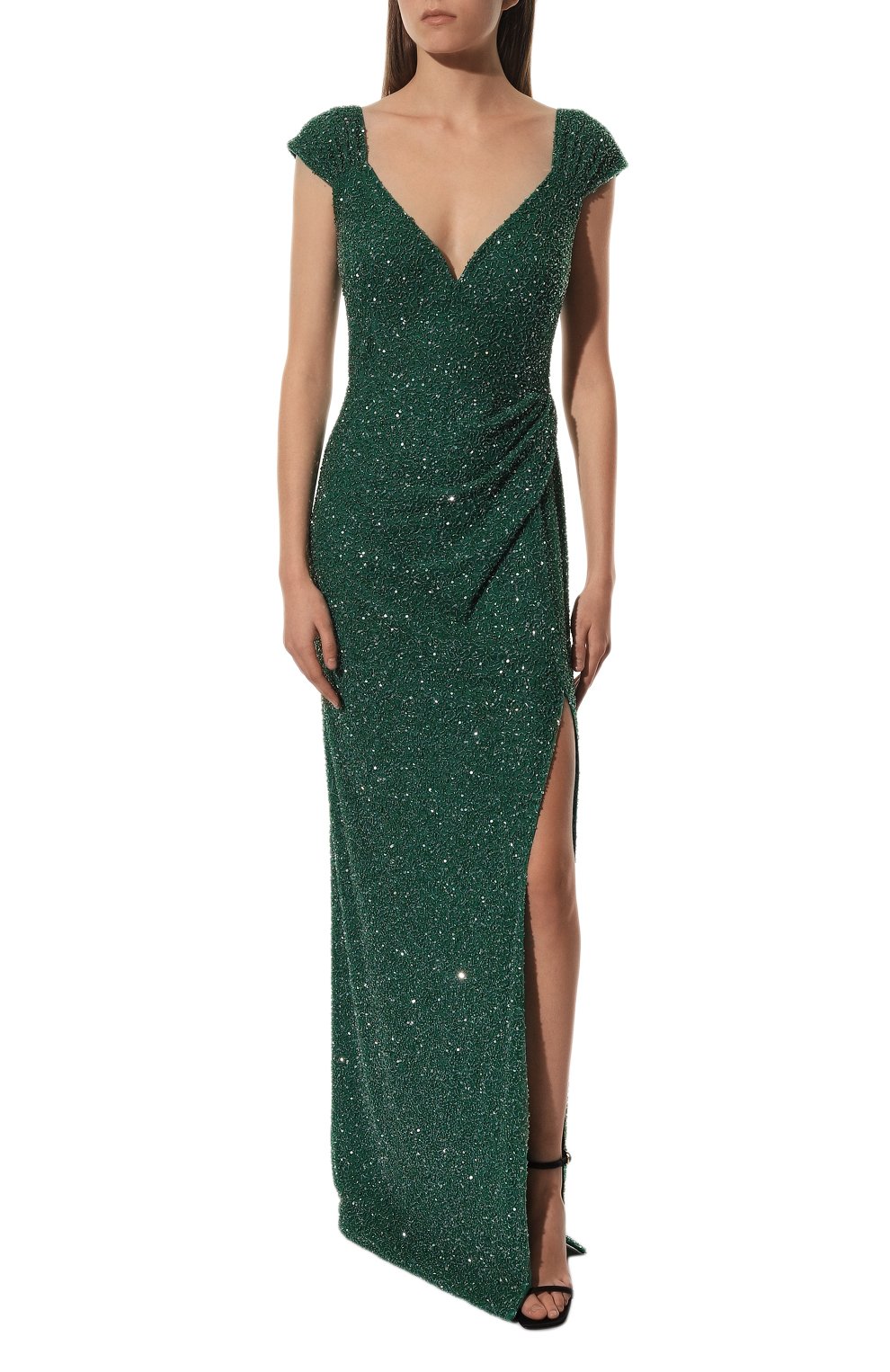 Платье с отделкой пайетками и бисером SPERANZA COUTURE, арт. SC014, фото 3