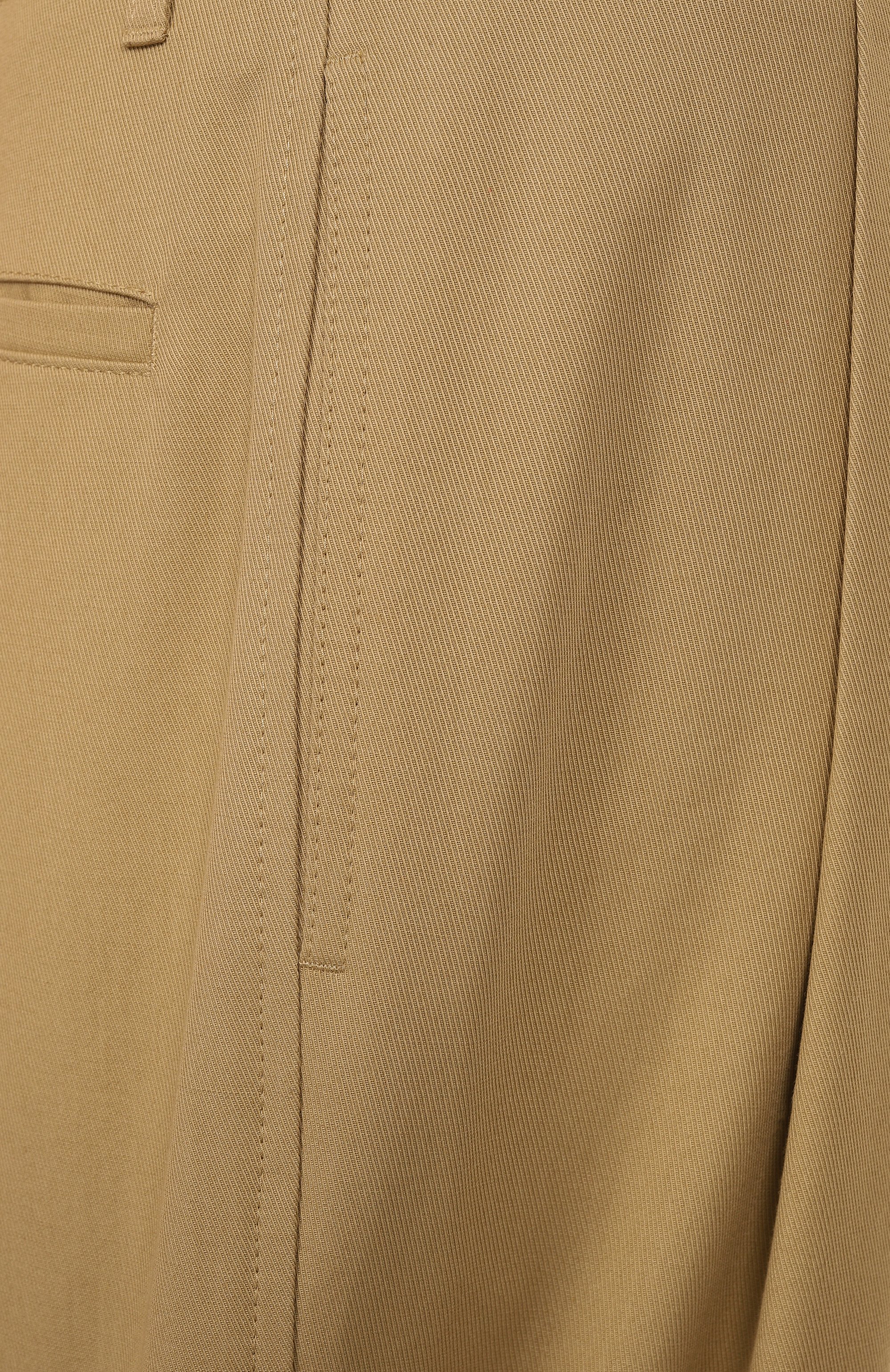 Хлопковые брюки TOTEME, арт. 242-WRB1641-FB0103, фото 6