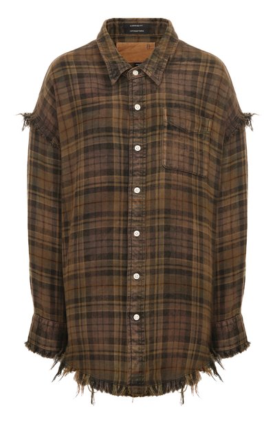 Женская хлопковая рубашка R13, арт. R13WR075-R607B