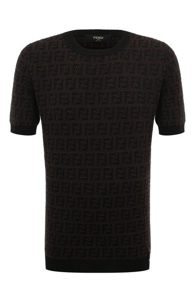 Мужской джемпер из шерсти и хлопка FENDI, арт. FZX050/AKFS/F0FF6