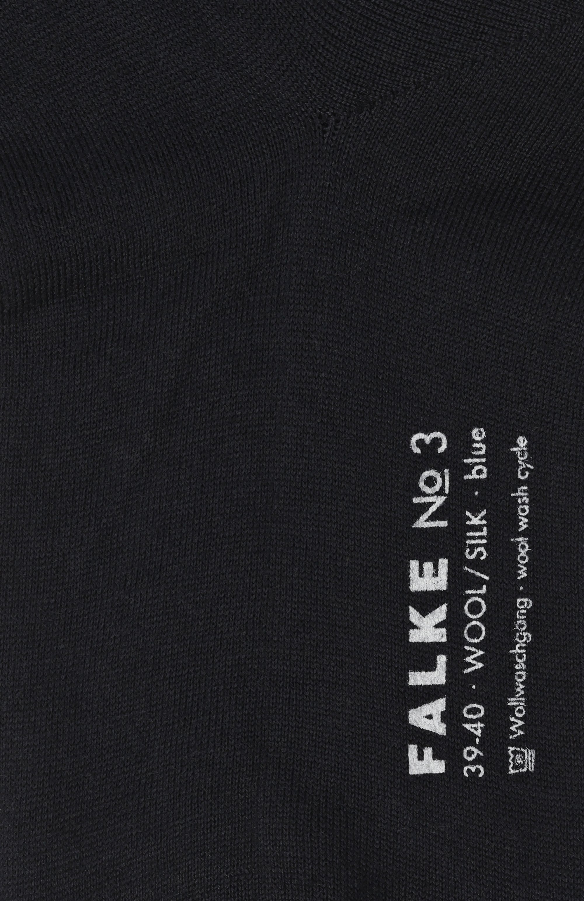 Носки из шерсти и шелка FALKE темно-синего цвета по цене 6290 руб., арт. 46571_, фото 2 Носки из шерсти и шелка FALKE, арт. 46571_, фото 2