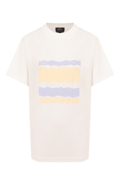 Женская хлопковая футболка A.P.C., арт. C0GCK-M26506