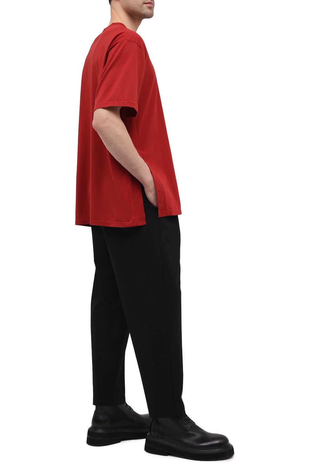 Брюки KAZUYUKI KUMAGAI черного цвета по цене 38250 руб., арт. AP11-251, фото 2 Брюки KAZUYUKI KUMAGAI, арт. AP11-251, фото 2