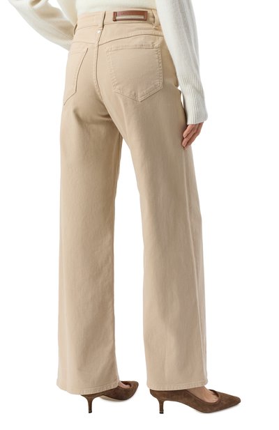 Джинсы LORENA ANTONIAZZI бежевого цвета по цене 58700 руб., арт. P2554PA02A/4049, фото 4 Джинсы LORENA ANTONIAZZI, арт. P2554PA02A/4049, фото 4