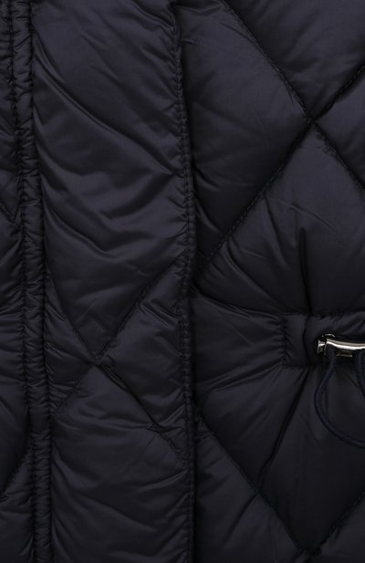 Пуховое пальто IL GUFO синего цвета по цене 62100 руб., арт. A23GP323N0068/2A-4A, фото 3 Пуховое пальто IL GUFO, арт. A23GP323N0068/2A-4A, фото 3