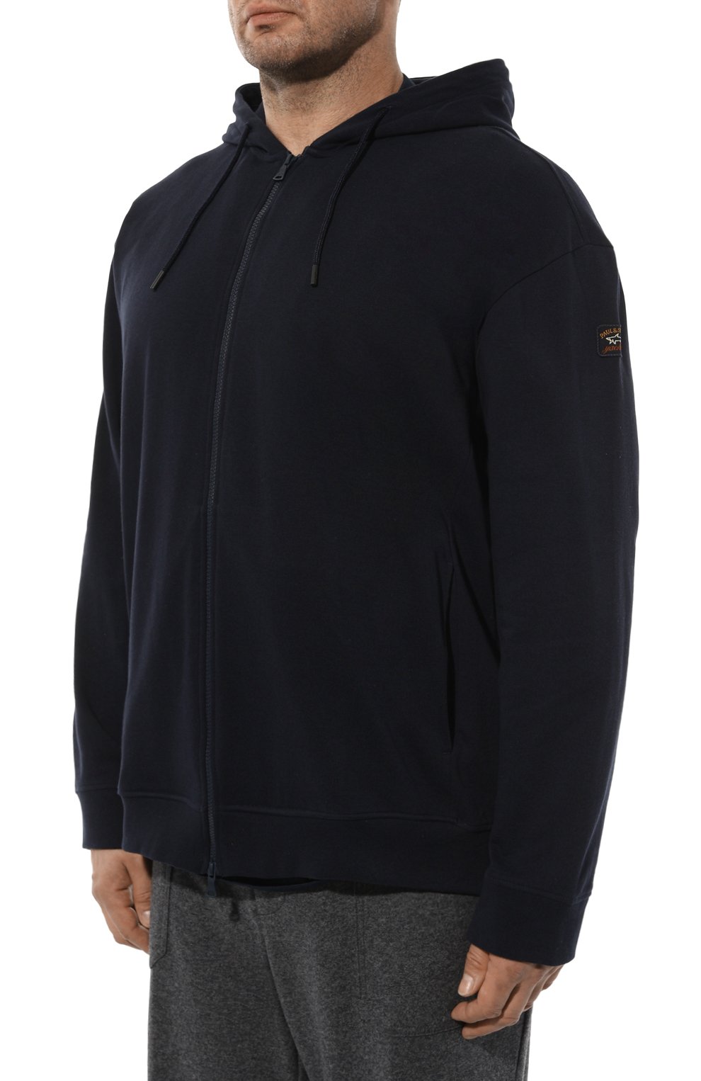 Хлопковая толстовка PAUL&SHARK, арт. C0P1017/3XL-6XL, фото 3