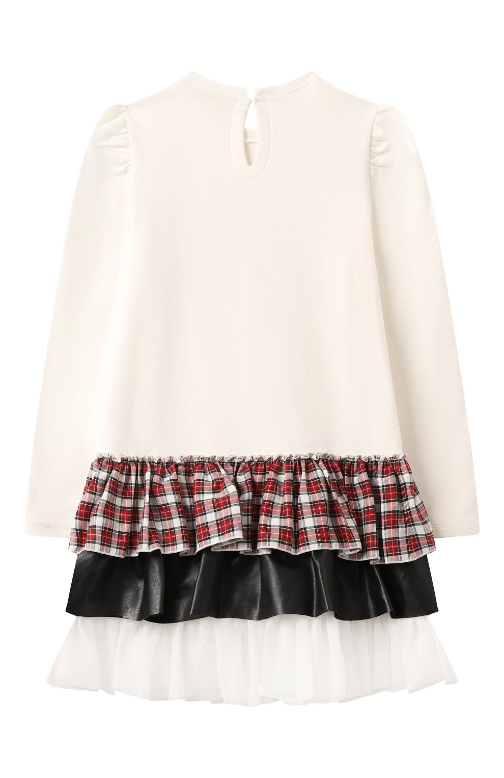 Хлопковое платье MONNALISA, арт. 19D922, фото 2