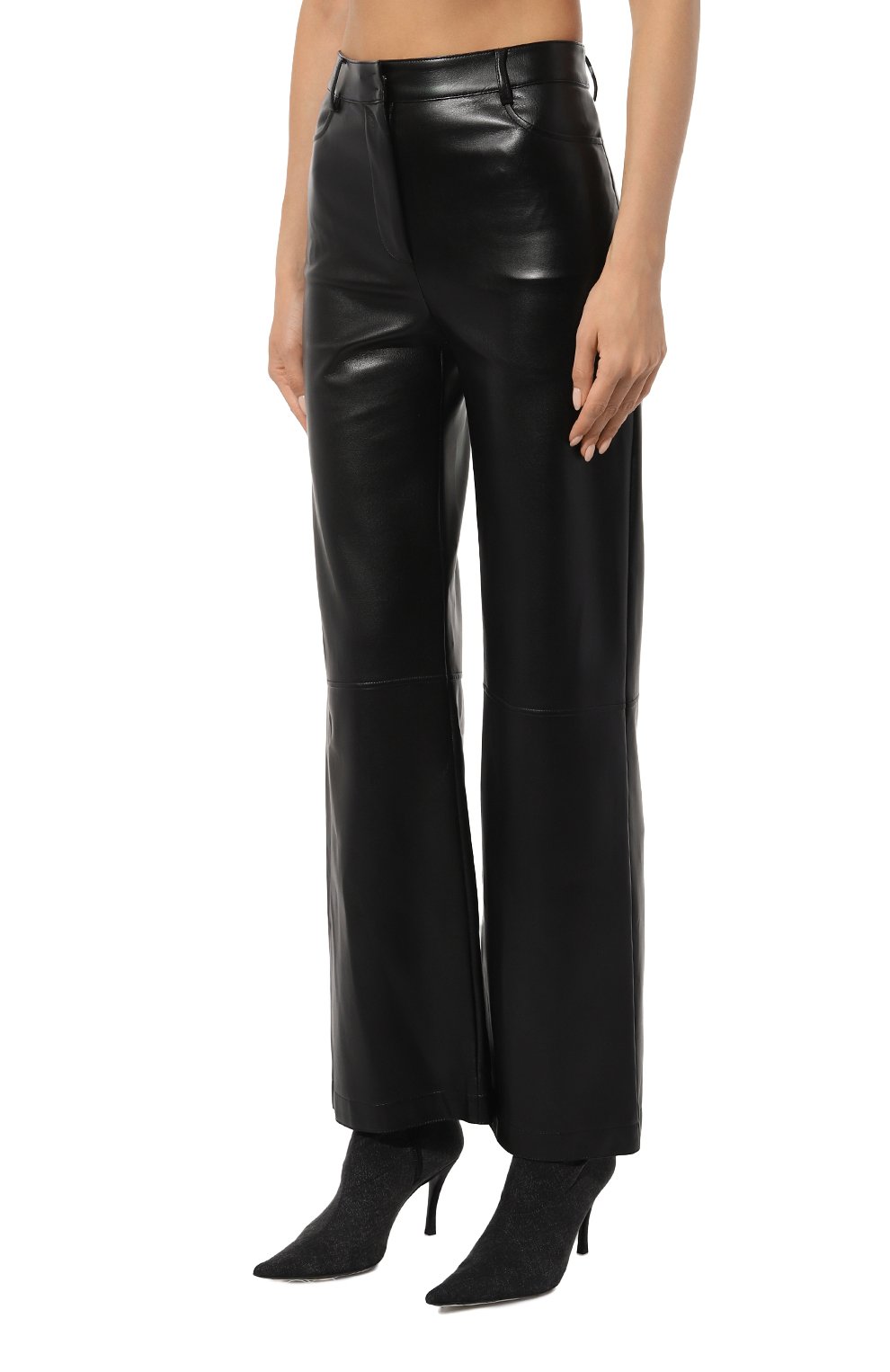 Брюки из экокожи PATRIZIA PEPE, арт. 8P0530_E005, фото 3