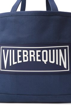 Мужская сумка-шопер britbag large VILEBREQUIN синего цвета, арт. BRITBAG/U3100 | Фото 3 (Драгоценные камни: Проставлено; Размер: large; Материал: Текстиль; Материал сплава: Проставлено)
