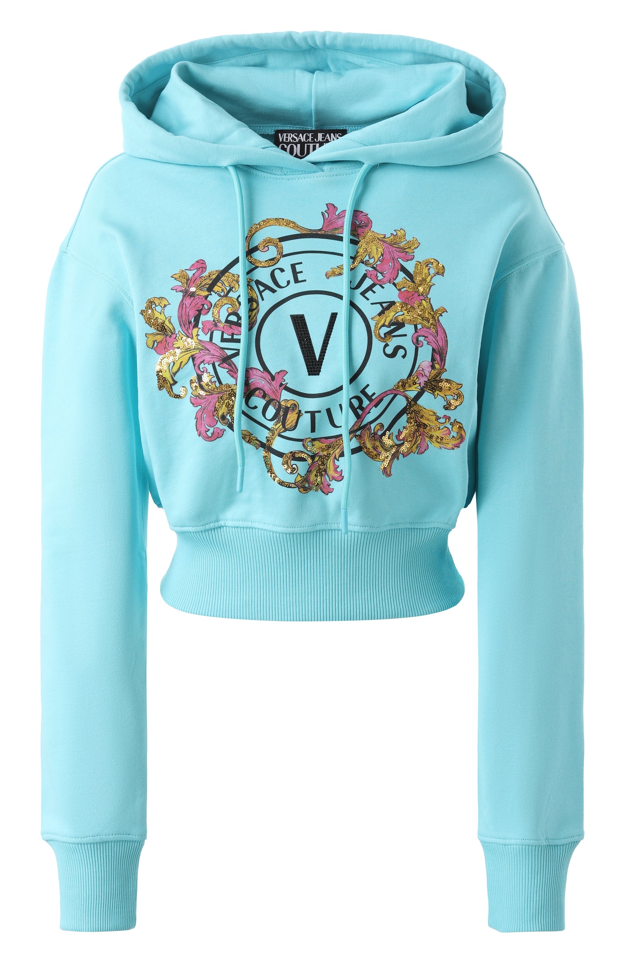 Хлопковое худи VERSACE JEANS COUTURE, арт. 78HAIC01/CF00C, фото 1