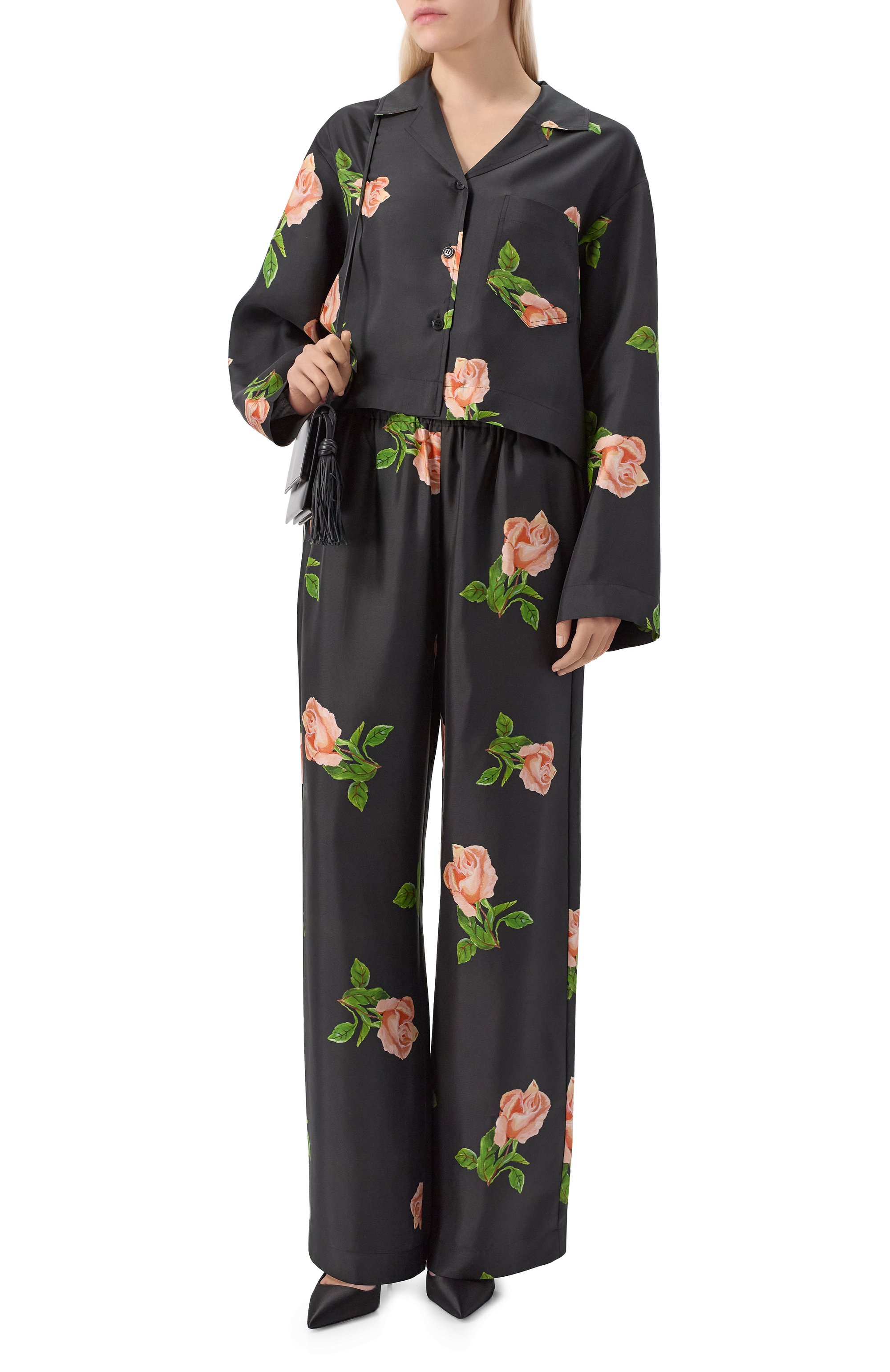 Шелковые брюки NANUSHKA, арт. ARVENN, фото 2