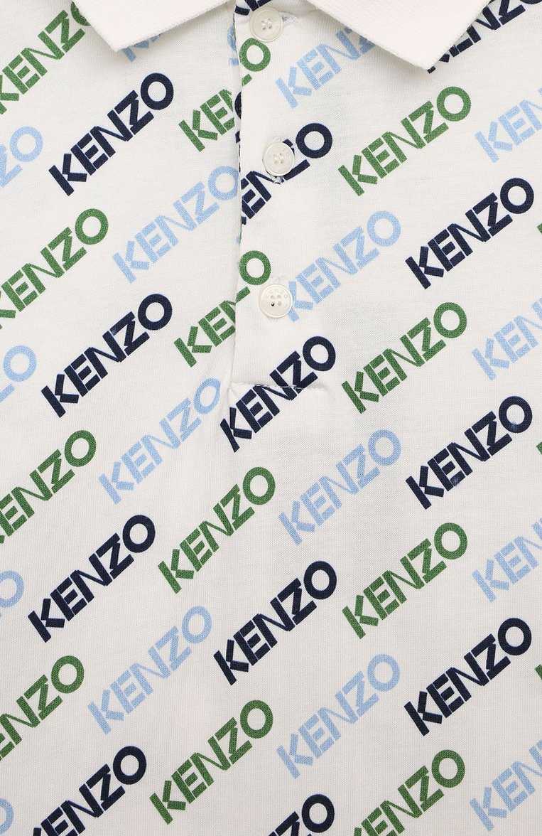 Хлопковое поло KENZO, арт. K60304/6-12, фото 3
