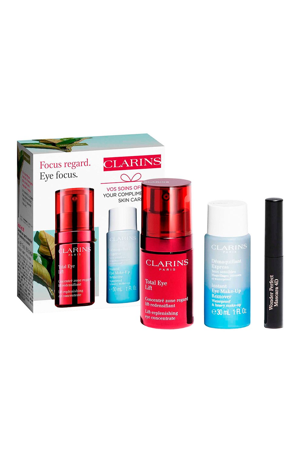 Набор средств ухода и макияжа "выразительный взгляд" (15+30+3ml) CLARINS, арт. 80097137, фото 1