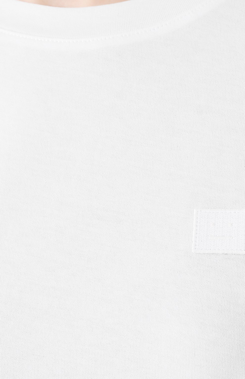 Хлопковая футболка ACNE STUDIOS, арт. AL0038/W, фото 5