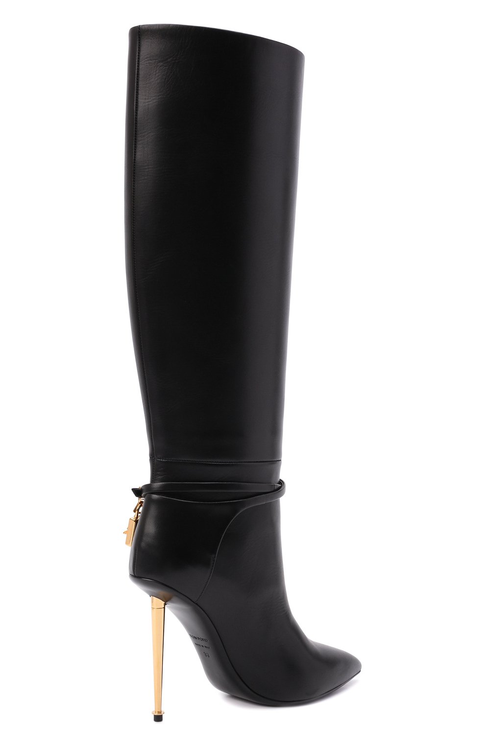 Кожаные сапоги padlock TOM FORD, арт. W2529T-LCL002, фото 5