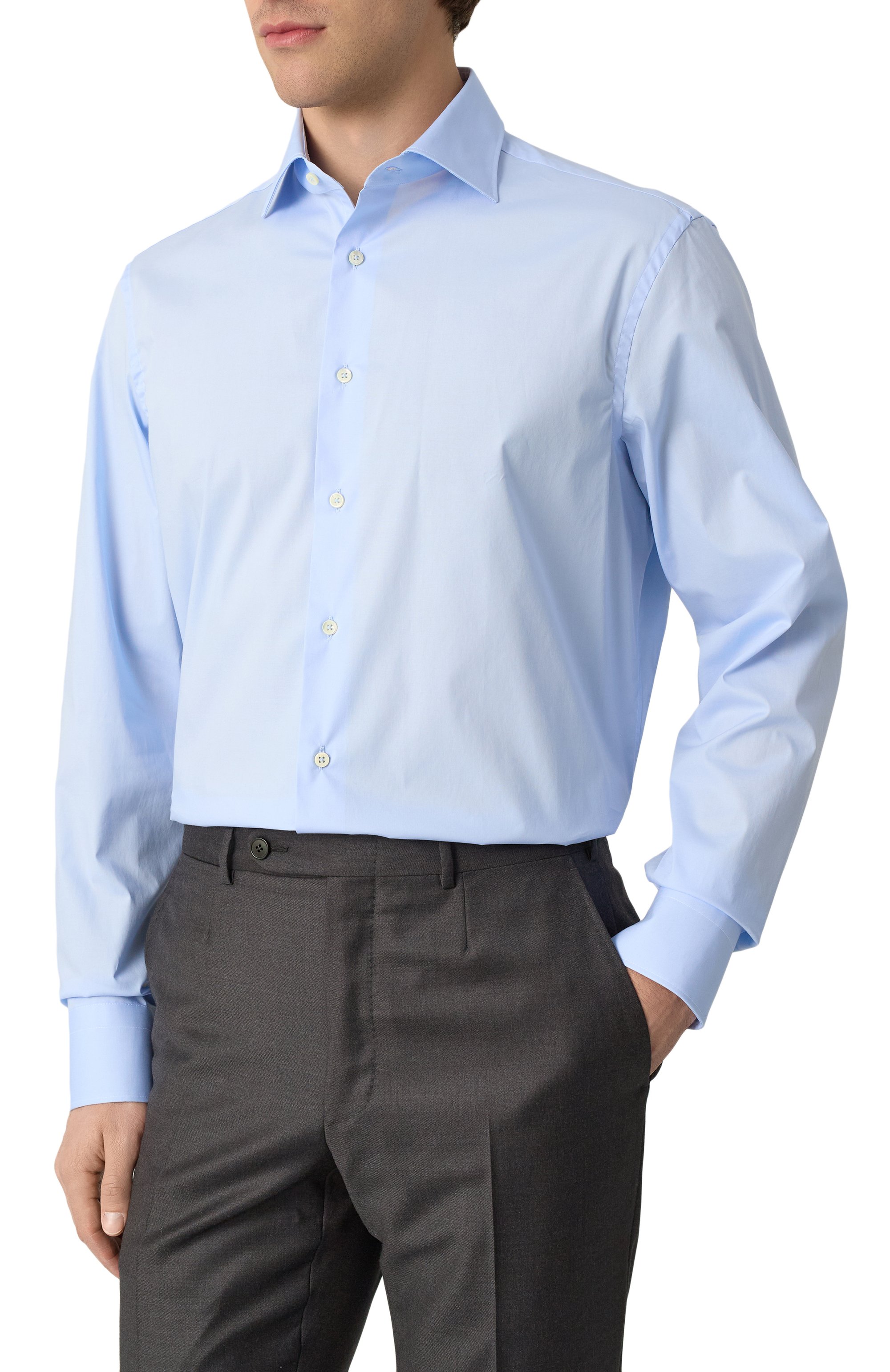 Хлопковая сорочка CANALI, арт. CCL7098/GA03288, фото 3