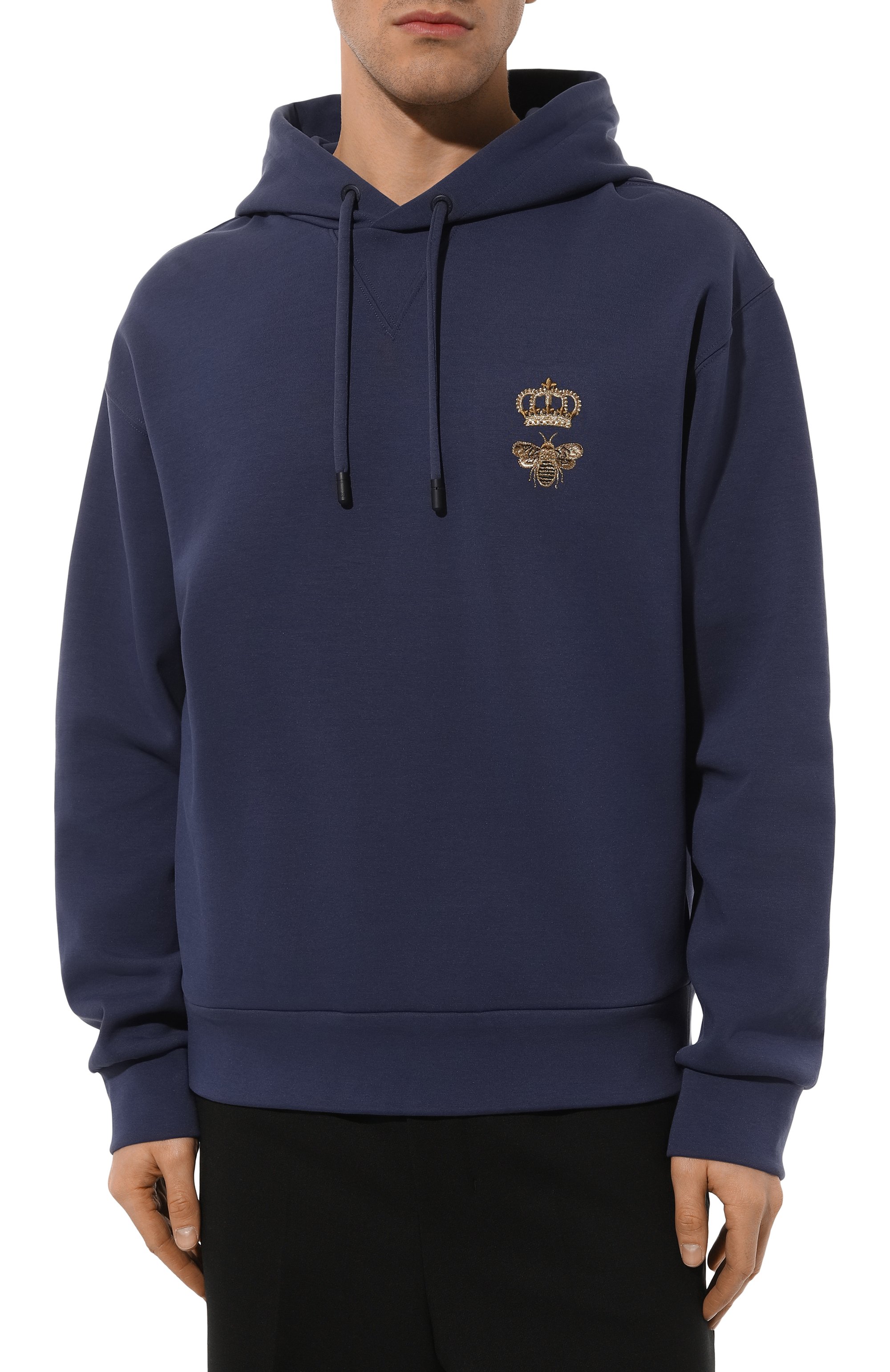 Хлопковое худи DOLCE & GABBANA, арт. G9ACJZ/HU7H9, фото 3