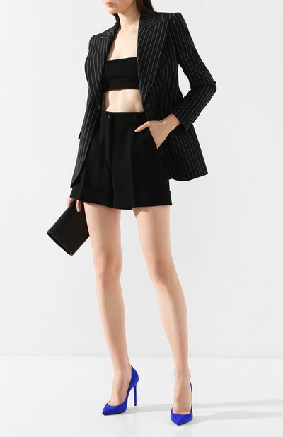 Замшевые туфли zoe SAINT LAURENT, арт. 582301/C2000, фото 2