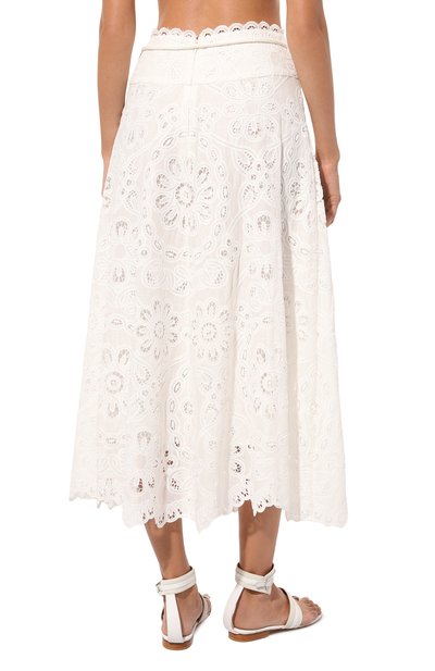 Хлопковая юбка ZIMMERMANN, арт. 1301SSS242, фото 4