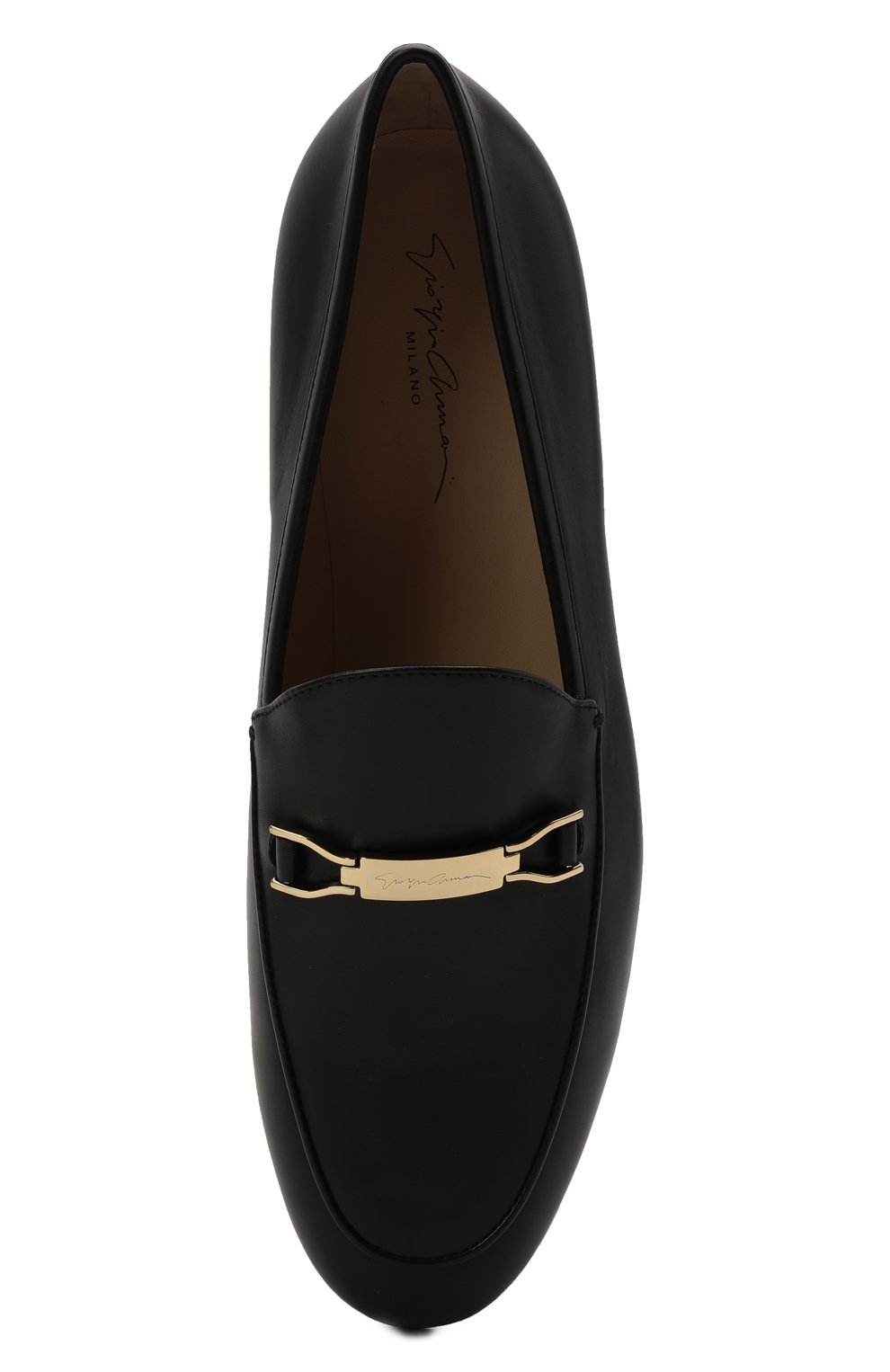 Кожаные лоферы GIORGIO ARMANI черного цвета по цене 94800 руб., арт. X1A093/XF641, фото 6 Кожаные лоферы GIORGIO ARMANI, арт. X1A093/XF641, фото 6