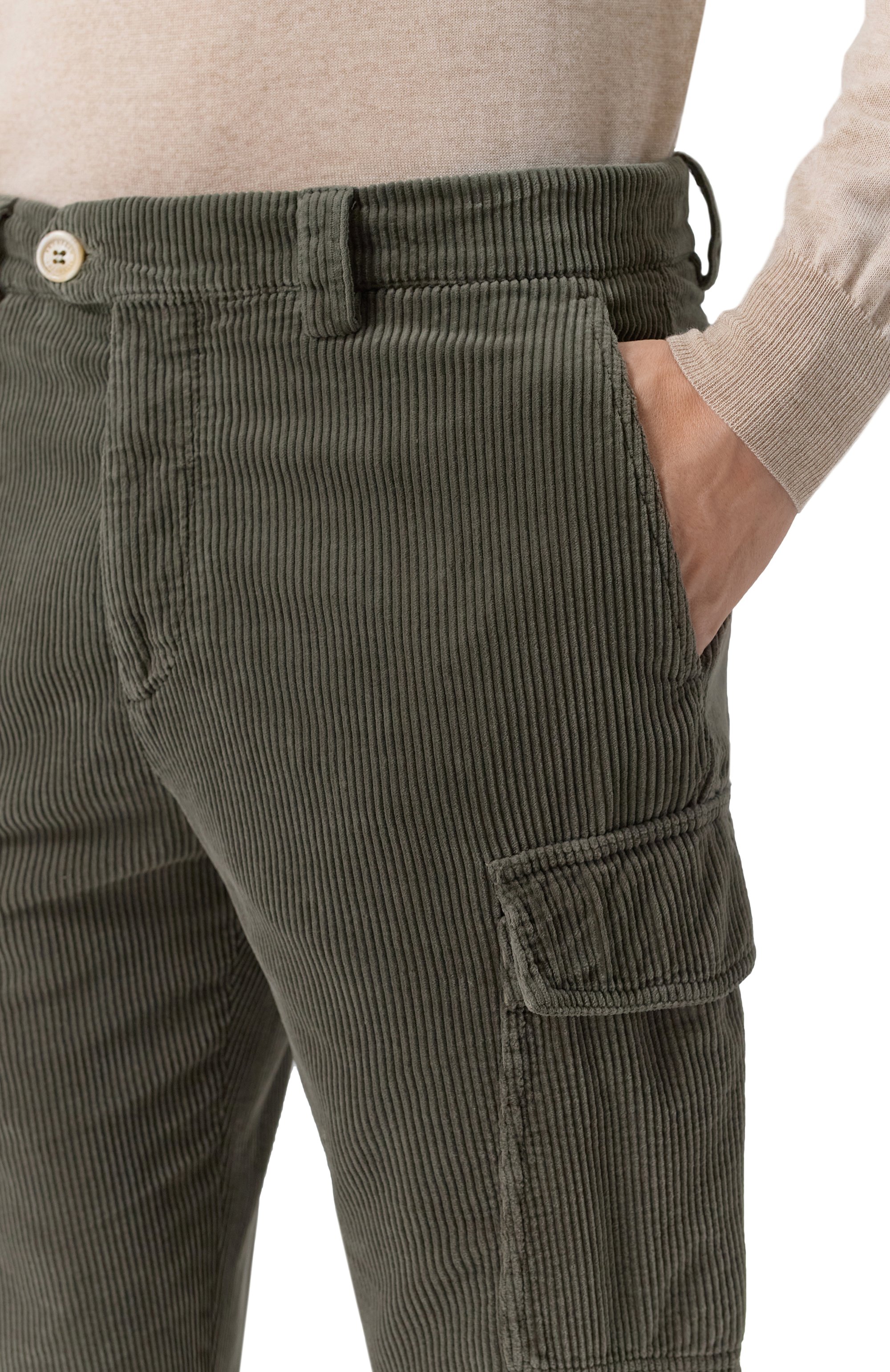 Вельветовые брюки-карго BRUNELLO CUCINELLI, арт. M280DE1890, фото 5