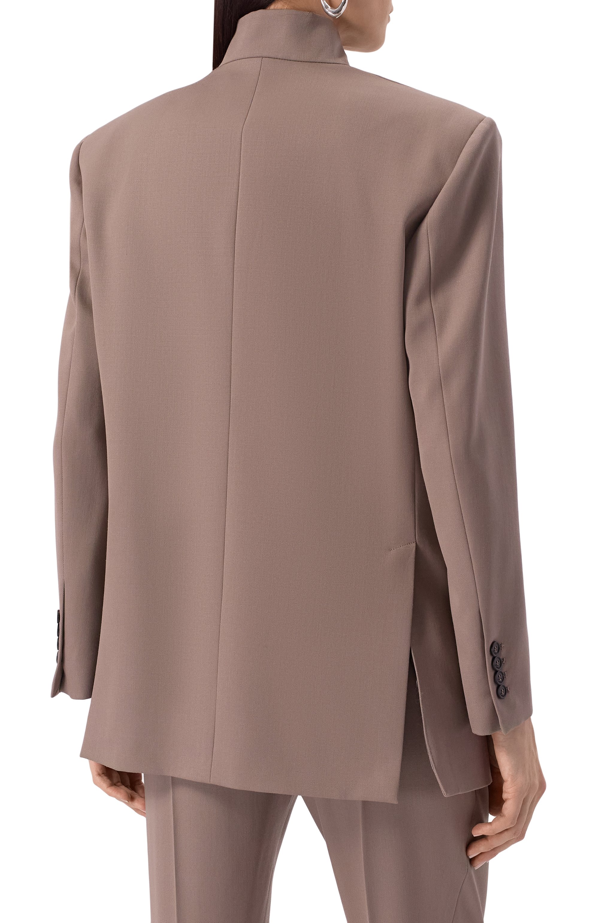 Шерстяной жакет THE ATTICO, арт. 250WCG00080/WWW046AA, фото 4