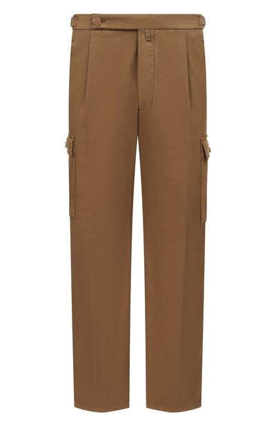 Мужские брюки-карго из хлопка и кашемира KITON, арт. UP0005K0611H