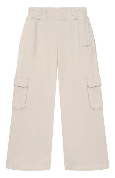 Хлопковые брюки-карго OFF-WHITE, арт. 0GCH00BS25FLE001/4-12