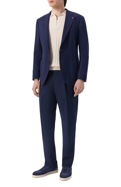 Пиджак из шерсти и хлопка SARTORIA LATORRE, арт. JEF74/JJ105, фото 2