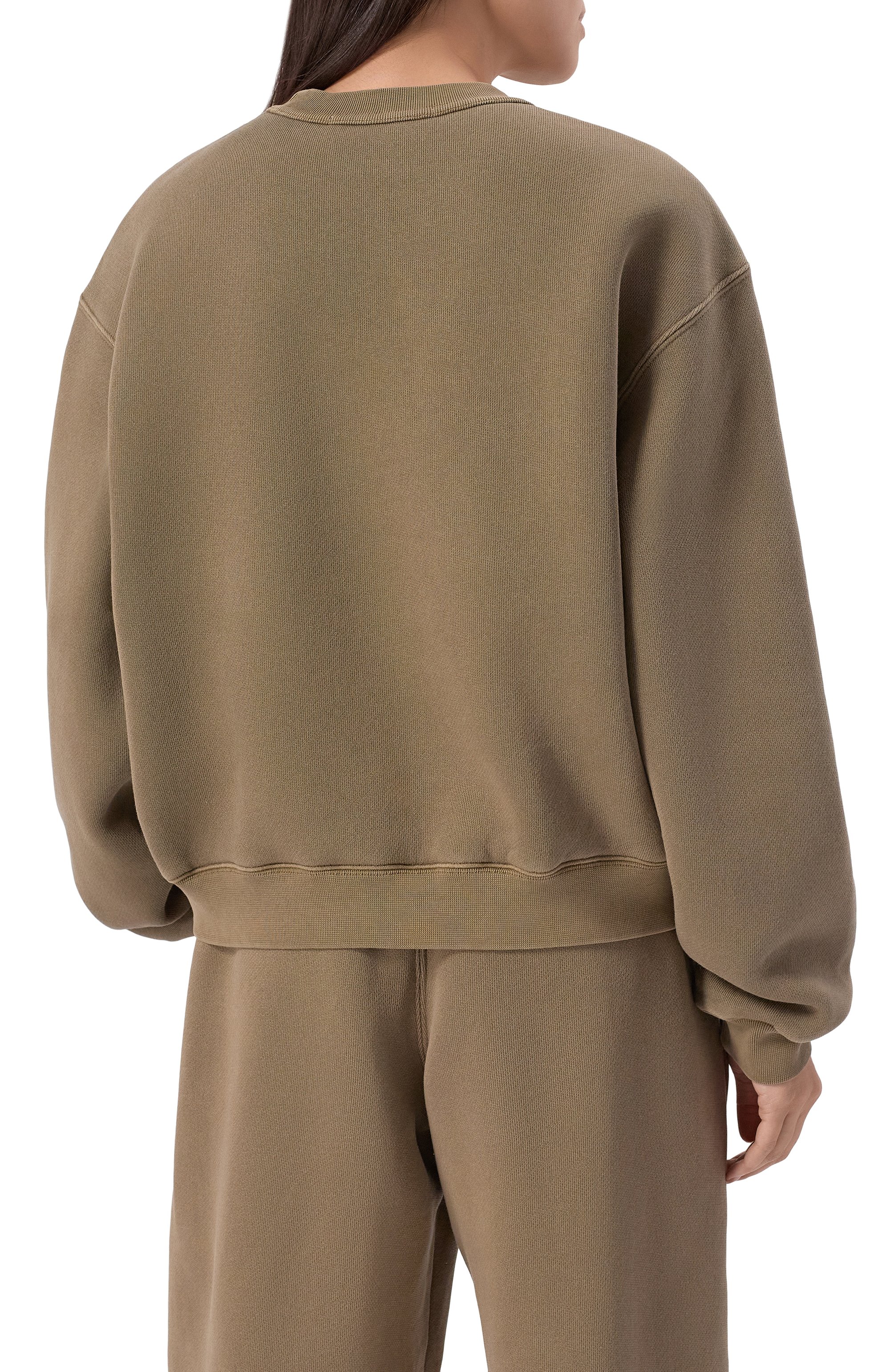 Хлопковый свитшот ALEXANDERWANG.T, арт. 4CC3241518, фото 4