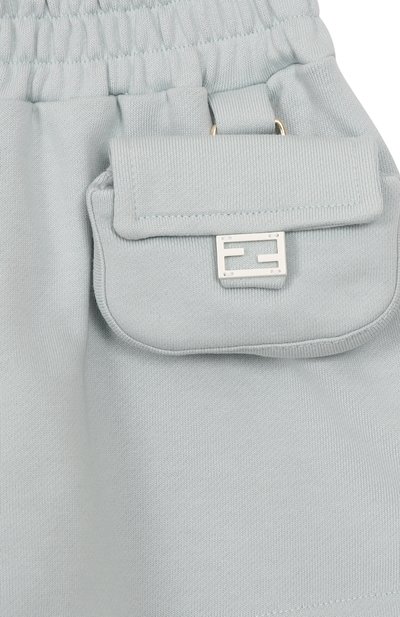 Хлопковые шорты FENDI, арт. JFF319/5V0/10-12, фото 3