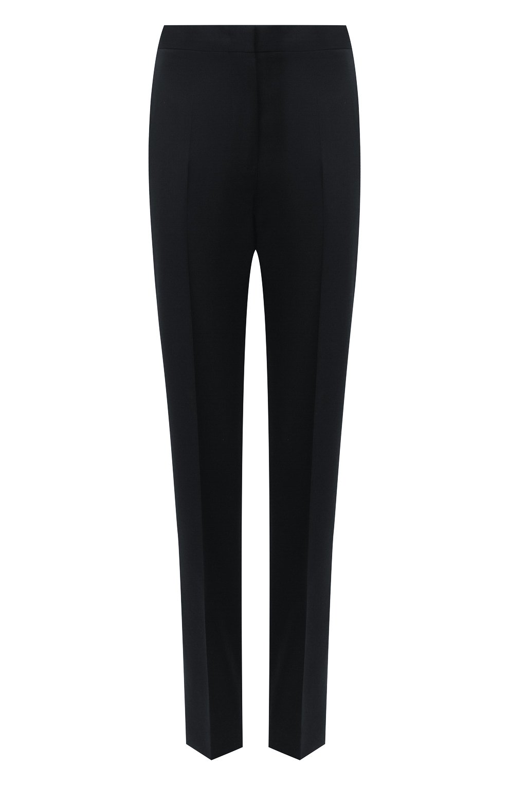 Шерстяные брюки JIL SANDER темно-синего цвета по цене 84050 руб., арт. JSWR305720-WR202500, фото 1 Шерстяные брюки JIL SANDER, арт. JSWR305720-WR202500, фото 1