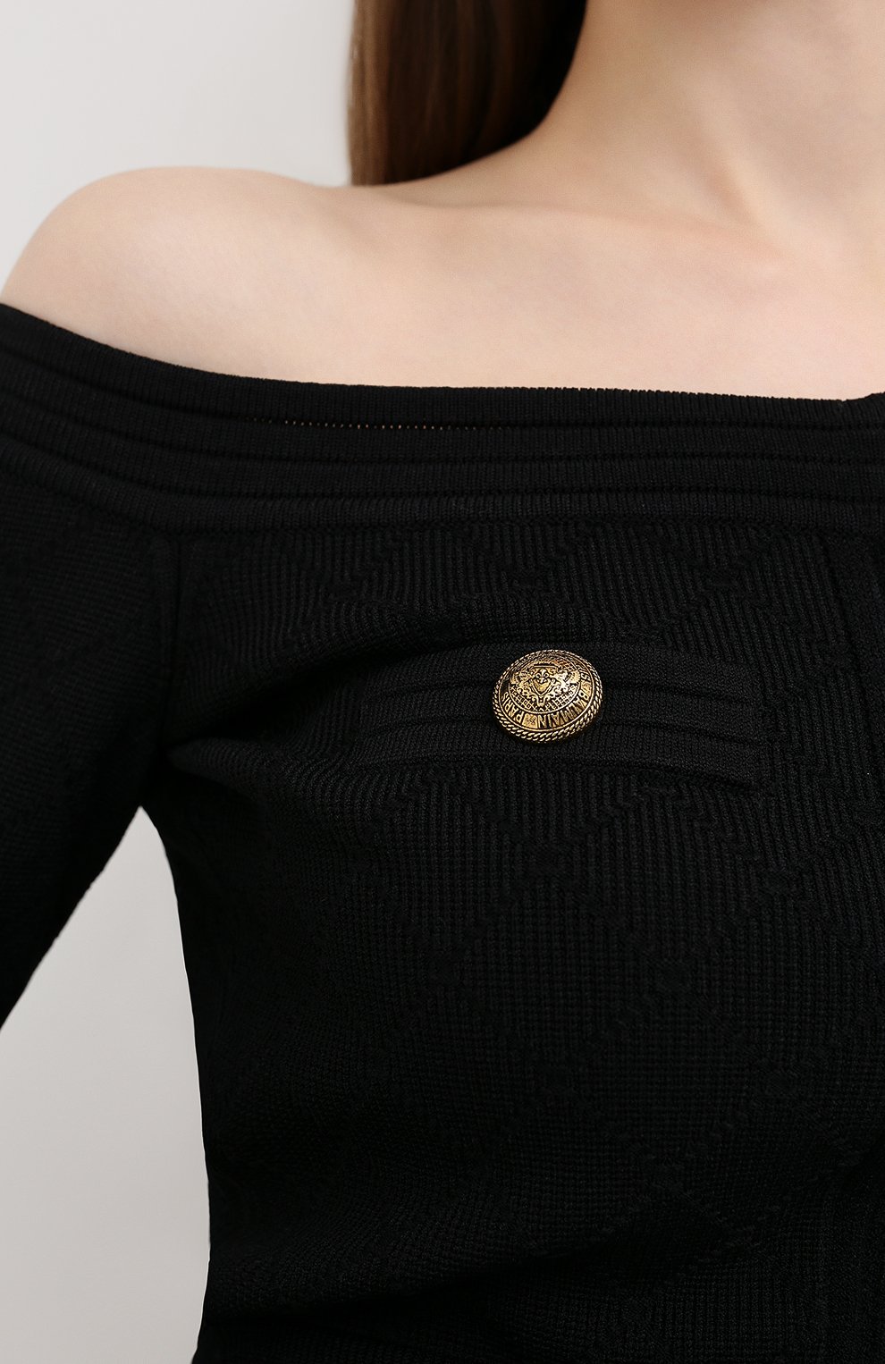 Топ из вискозы BALMAIN, арт. UF10526/K110, фото 5