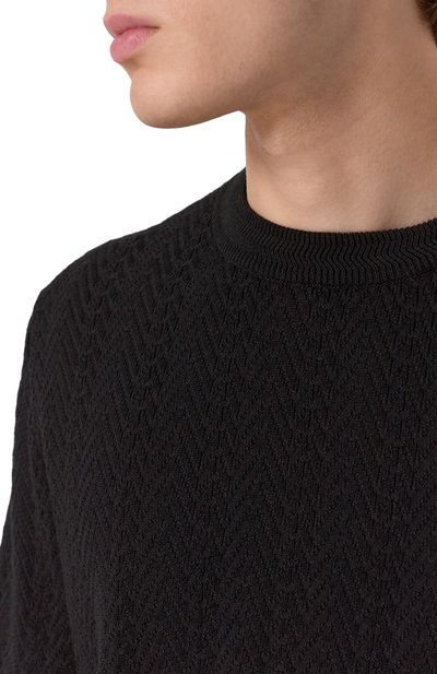 Хлопковый джемпер HUGO, арт. 50543789, фото 5