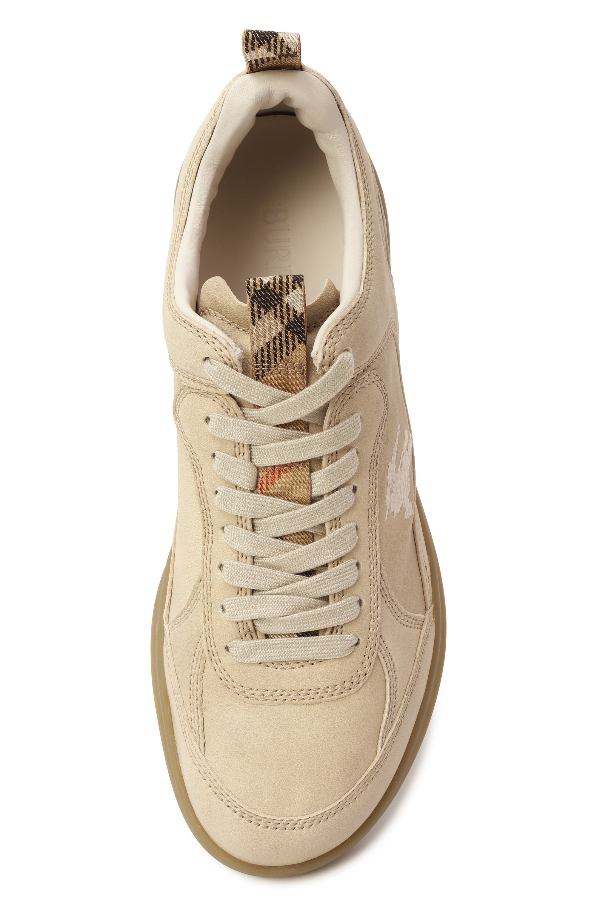 Кожаные кроссовки matrix BURBERRY, арт. 8108456, фото 6