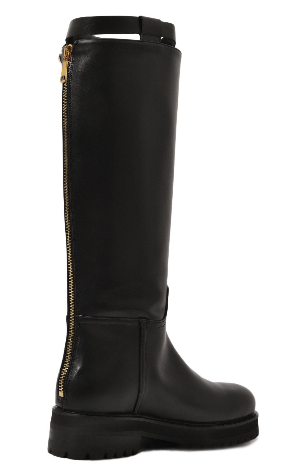 Кожаные сапоги DONDUP черного цвета по цене 84100 руб., арт. WS258/PL0457D XXXW, фото 5 Кожаные сапоги DONDUP, арт. WS258/PL0457D XXXW, фото 5