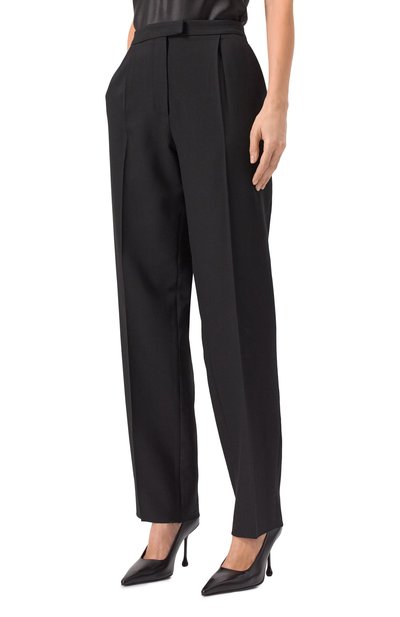 Шерстяные брюки MVST черного цвета по цене 282500 руб., арт. TXBPAN-Y520/FP1685, фото 3 Шерстяные брюки MVST, арт. TXBPAN-Y520/FP1685, фото 3