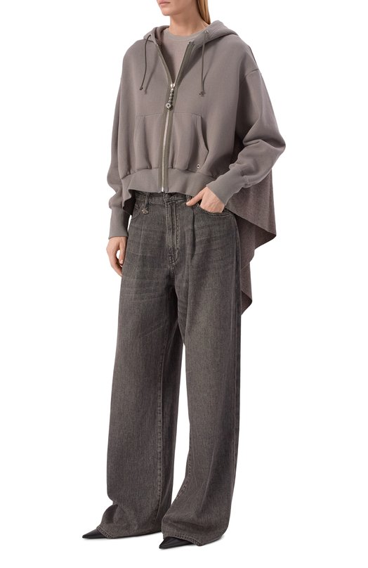 Хлопковая толстовка Undercover UC2E8801 Серый  UC2E8801 Фото 3