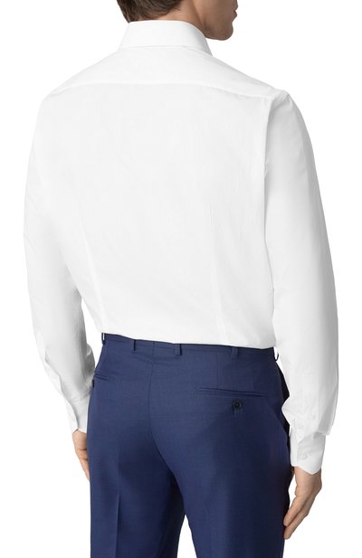 Хлопковая сорочка ZILLI, арт. CLAA01M010046203U, фото 4