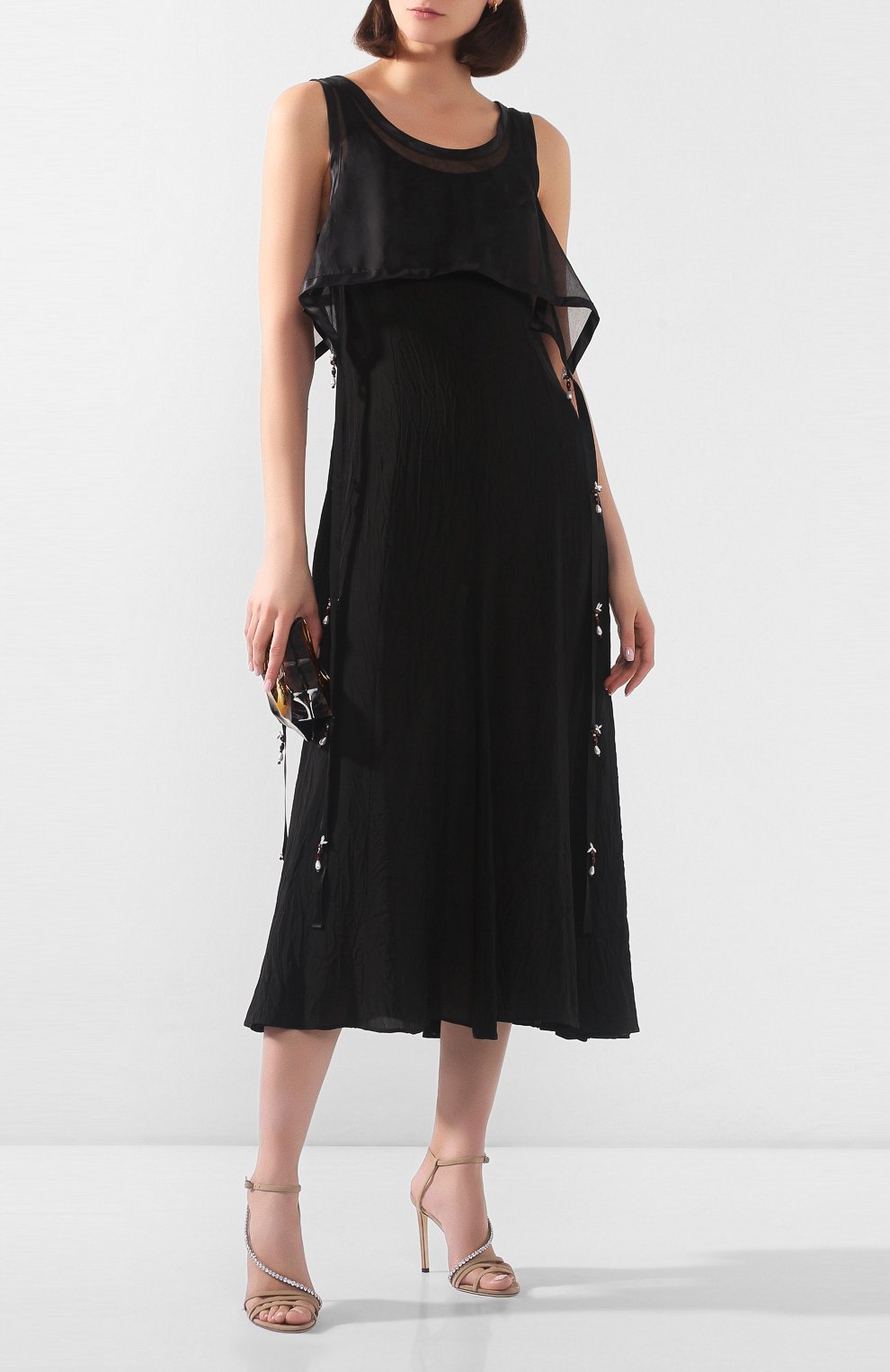 Замшевые босоножки thaia 100 JIMMY CHOO, арт. THAIA100EWA, фото 2