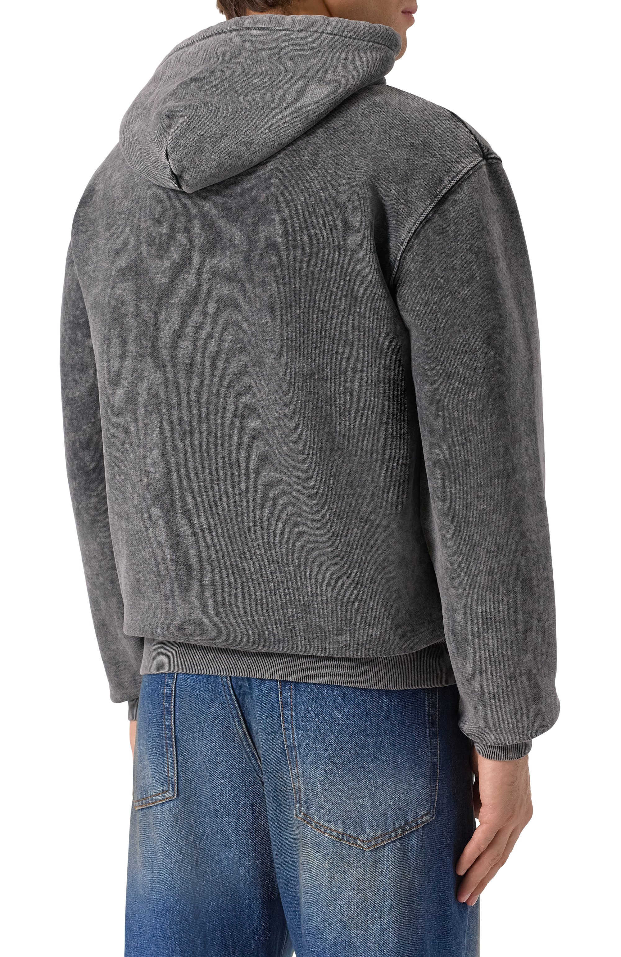 Хлопковое худи MSGM, арт. 3940MM93SE/257584, фото 4