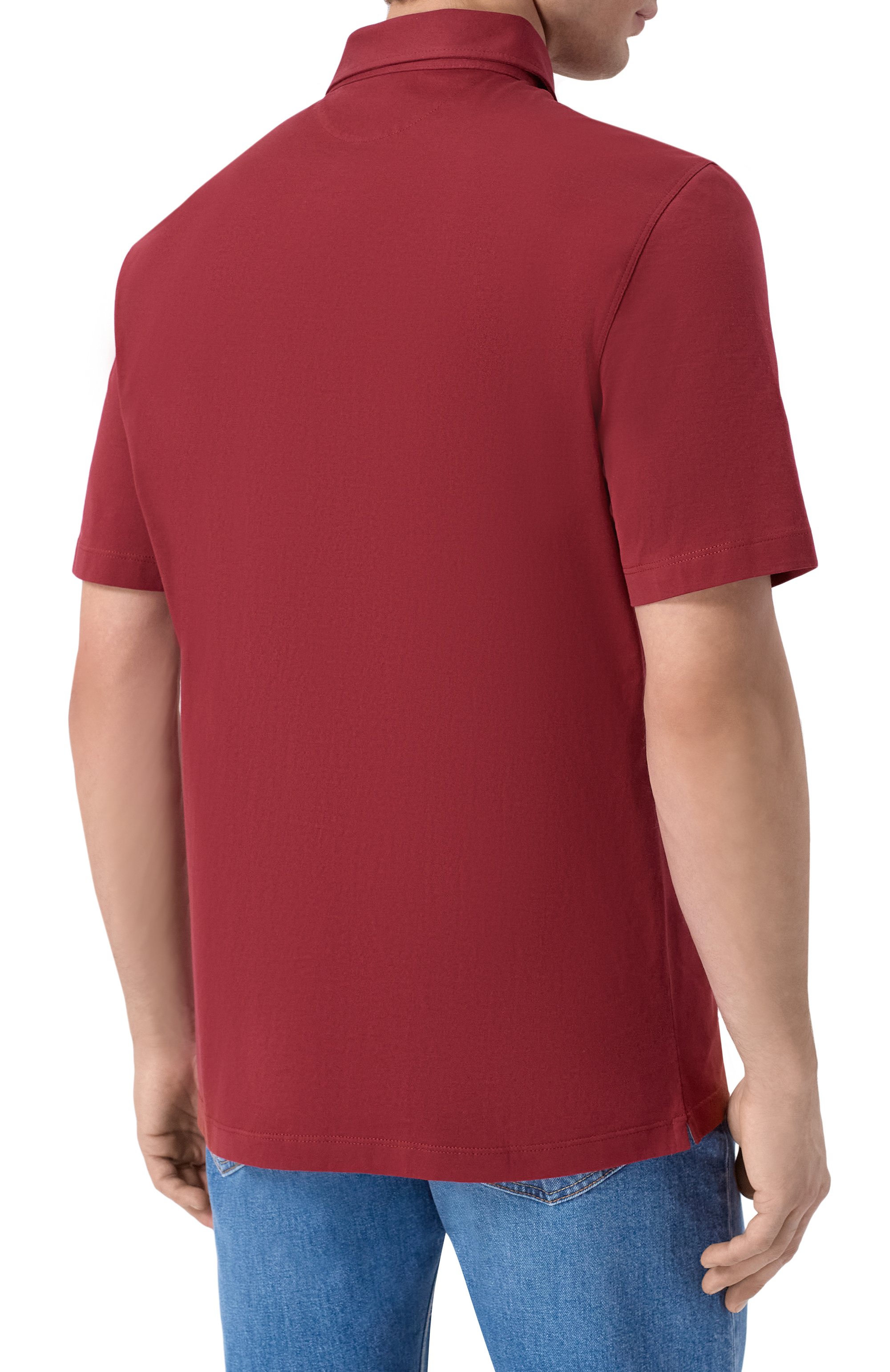 Хлопковое поло BRUNELLO CUCINELLI, арт. M0B133915, фото 4